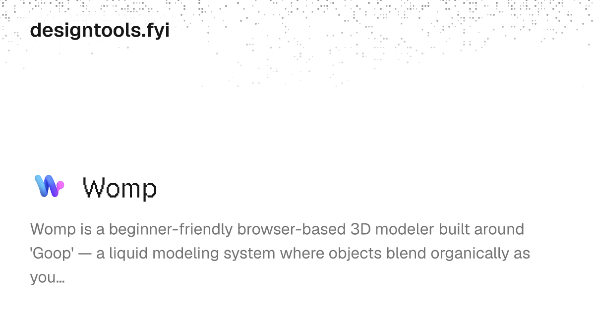 Womp Design Womp Alternatives & Review (2026) | designtools.fyi